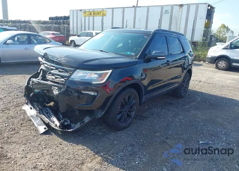 2018 Ford Explorer Xlt from USA, damaged, VIN 1FM5K8D8XJGC89942